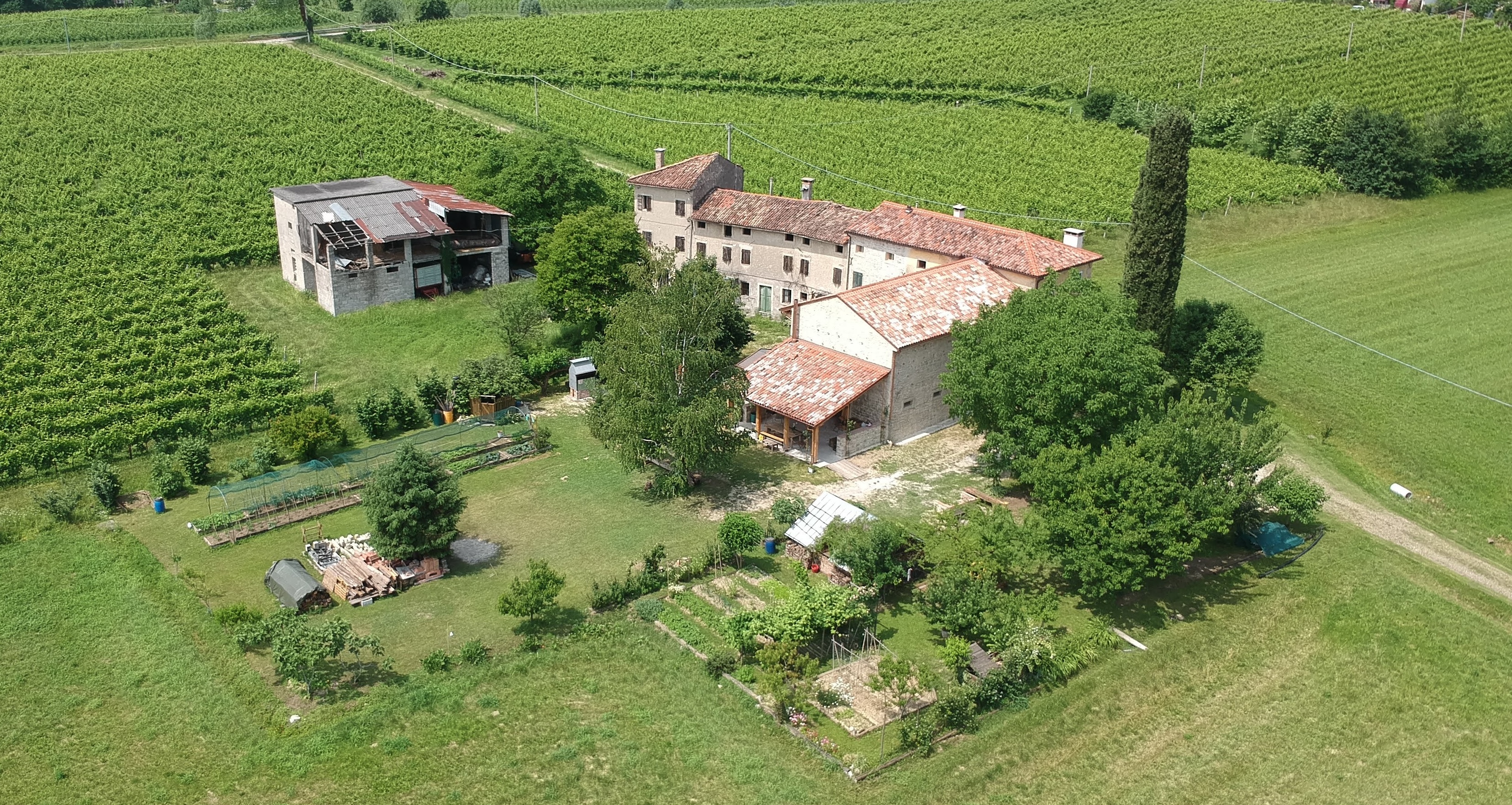 Case Carlet dall'alto